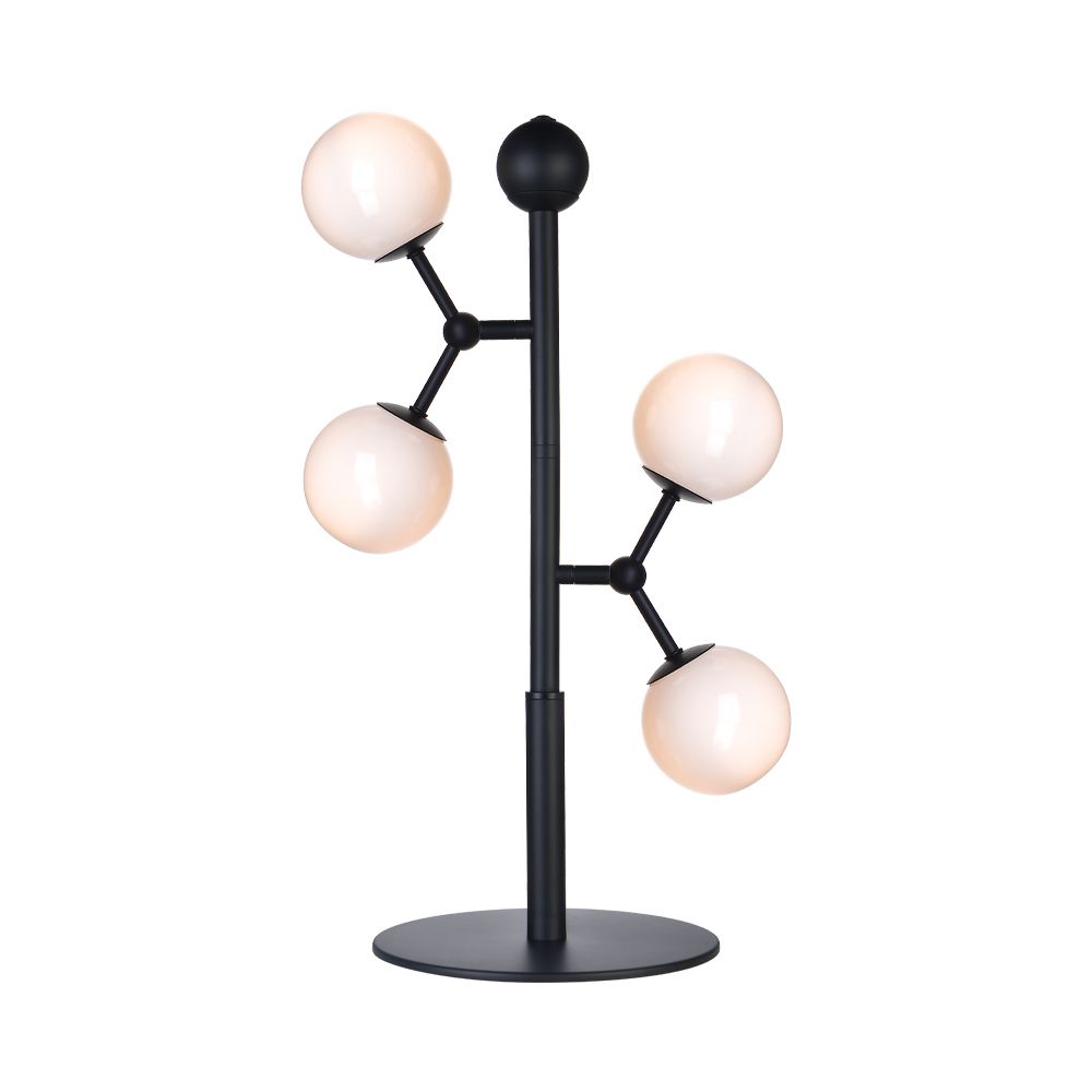 Halo Design - Atom Bordlampe Opal fra Lampeexperten