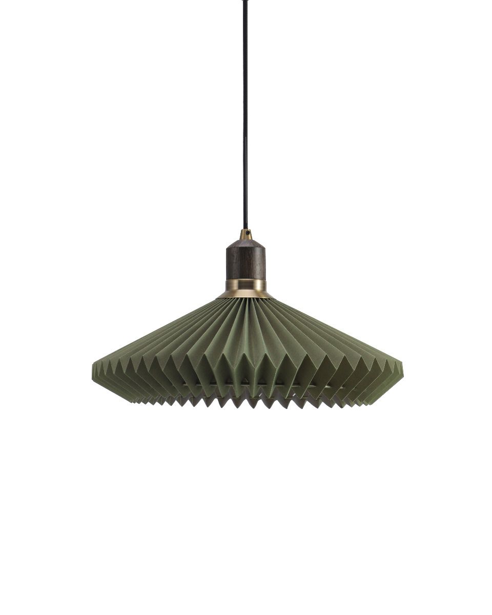 Halo Design -  Paris pendel Ø40 forest green fra Lampeexperten
