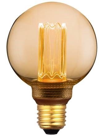 Halo Design - Colors Mini Globe LED Dim Amber fra Lampeexperten