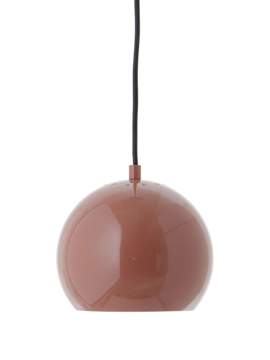 FRANDSEN - Ball Pendel Ø18 Blank Rød -  fra Lampeexperten