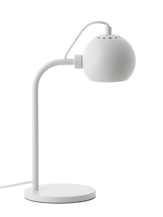 FRANDSEN - BALL SINGLE TABLE LAMP WHITE MATT fra Lampeexperten