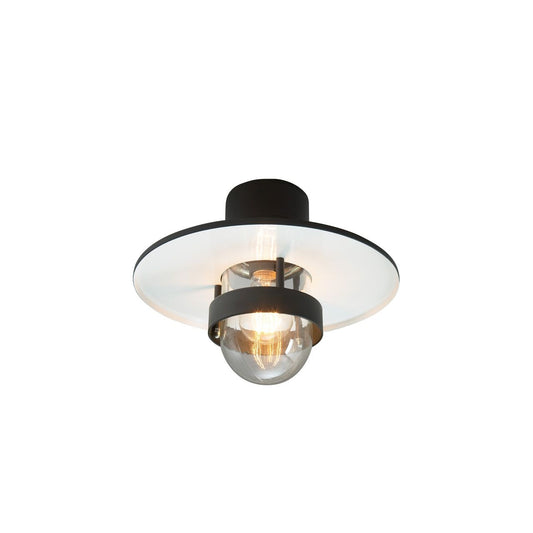 Norlys Bergen 271 udendørs loftlampe sort fra Lampeexperten