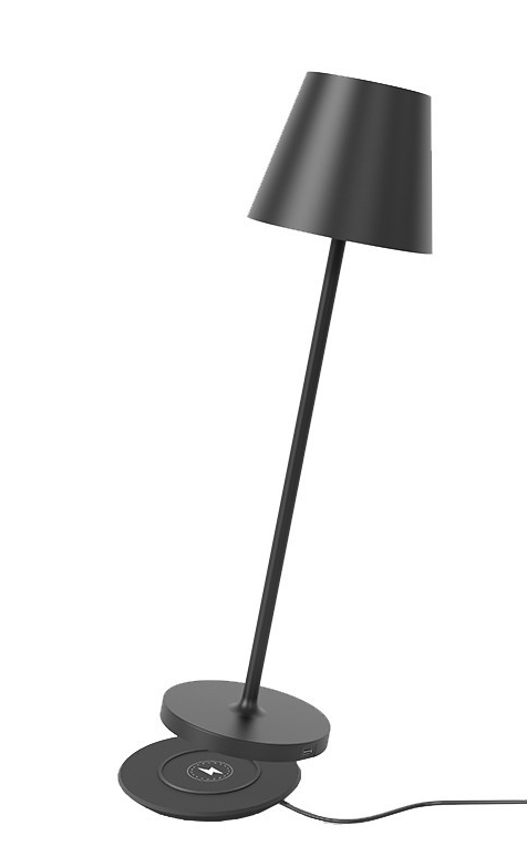 ALED - Calida Mini wireless sort fra Lampeexperten
