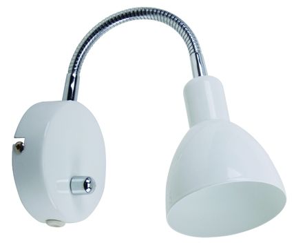 Halo Design - Denver Væglampe Hvid fra Lampeexperten