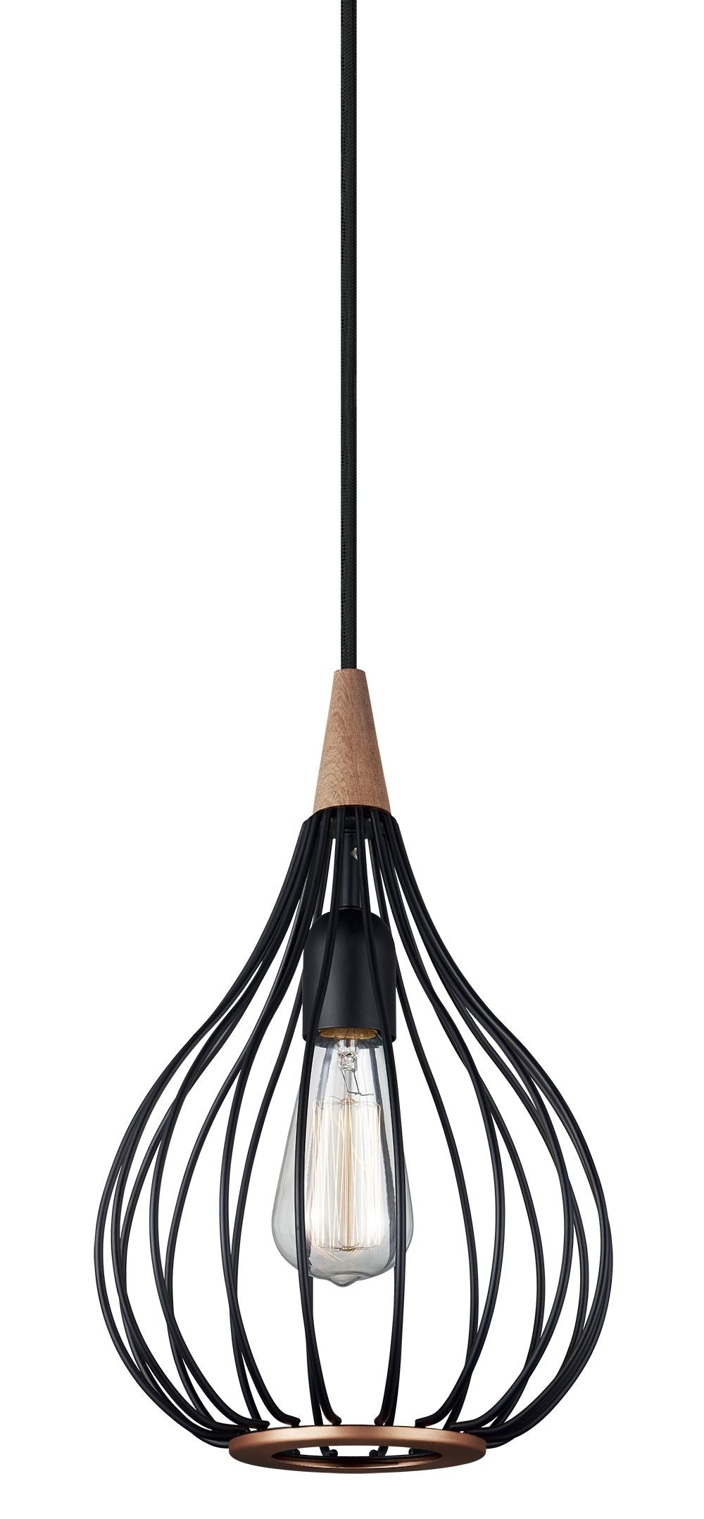Halo Design - Drops Pendel Metal Ø23 fra Lampeexperten