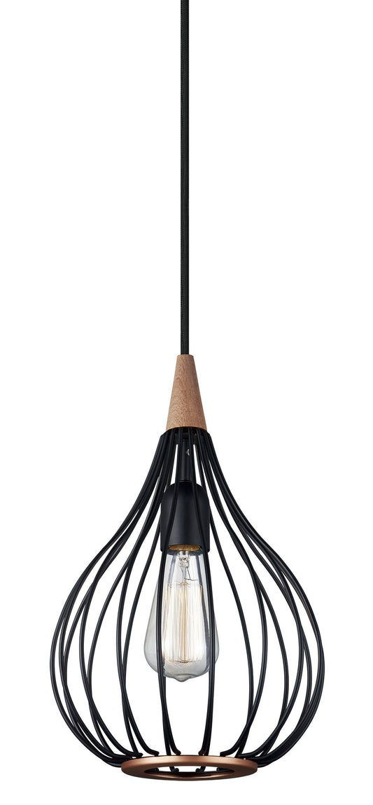 Halo Design - Drops Pendel Metal Ø23 fra Lampeexperten