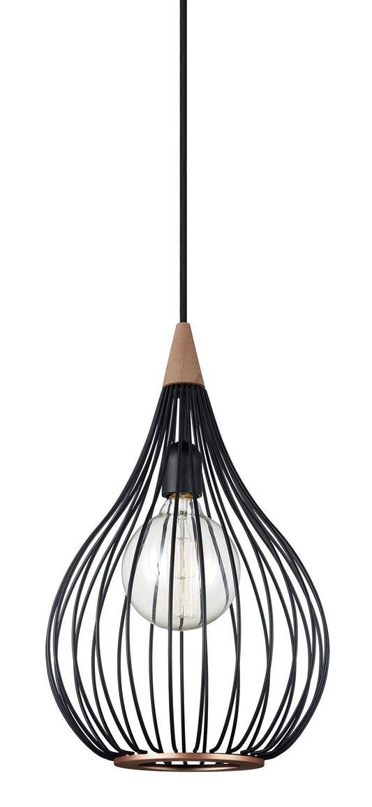 Halo Design - Drops Pendel Metal Ø30 fra Lampeexperten