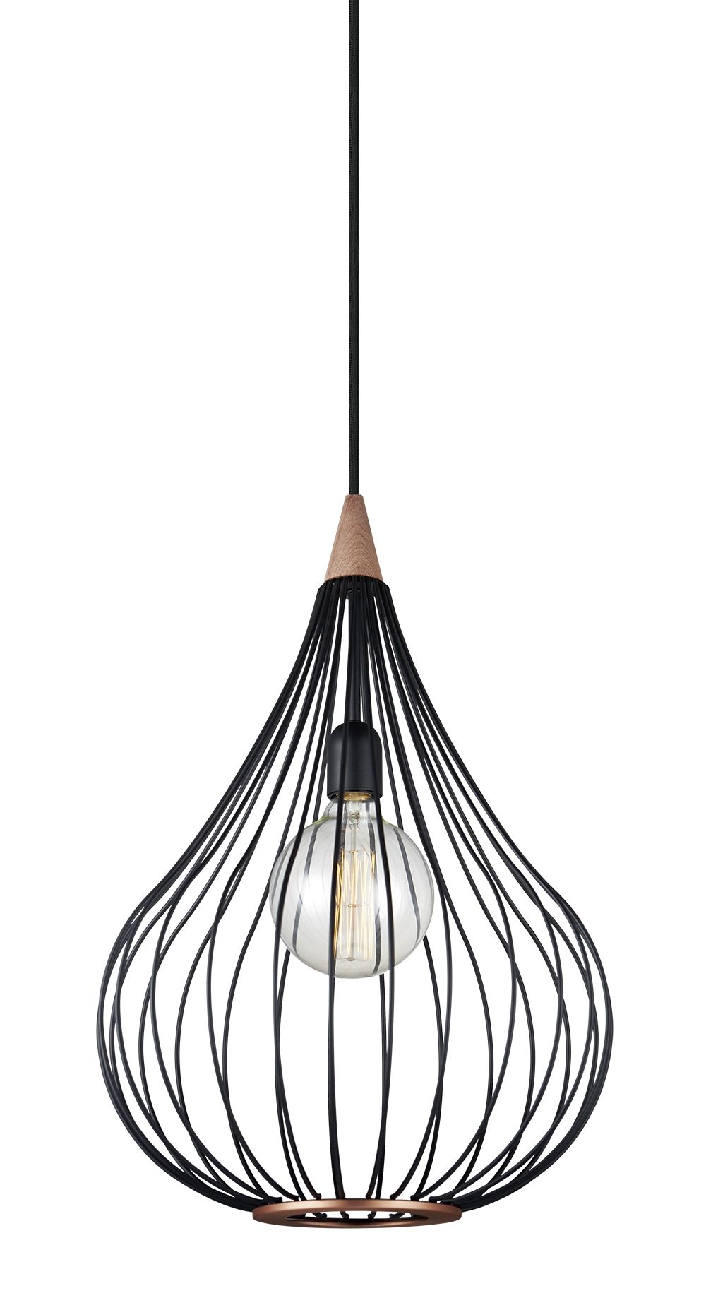 Halo Design - Drops Pendel Metal Ø38  fra Lampeexperten