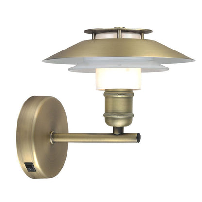Halo Design - 1123 Væglampe Messing fra Lampeexperten