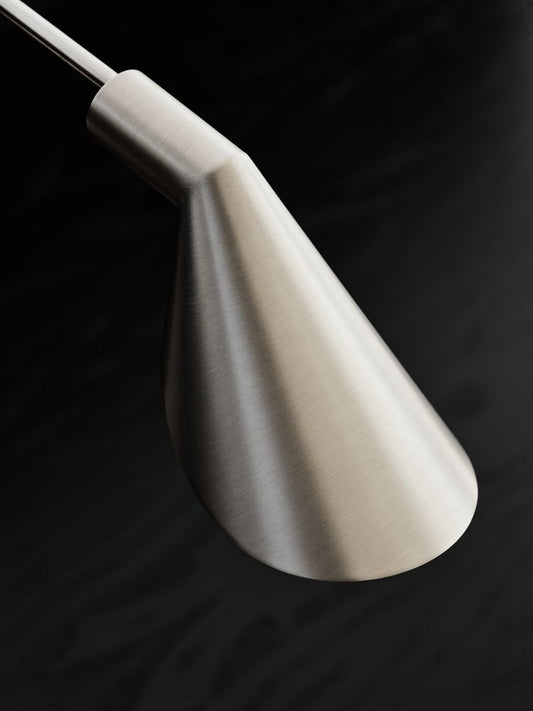 Fritz Hansen -  - MS022 bordlampe - Lille - Stål fra Lampeexperten