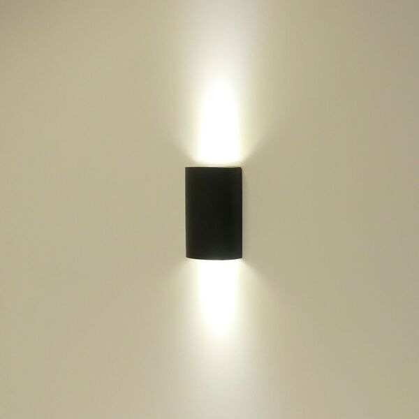 David Super-Light - FOXY Væglampe Sort 2xGU10