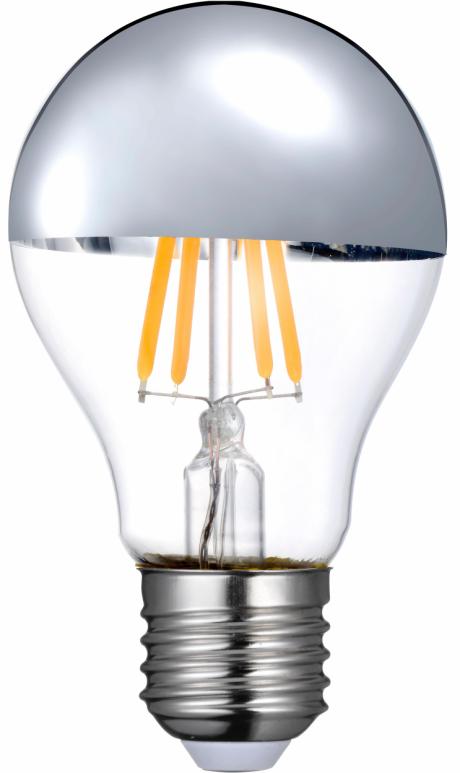 GN DIOLUX S19-D 6W 927 540lm E27 toppspegel silver
