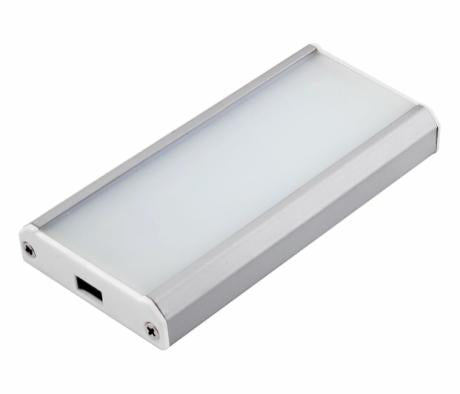 GN DIOLUX CAB skåpsarmatur i aluminium m/IR 0,8W 40lm batteri