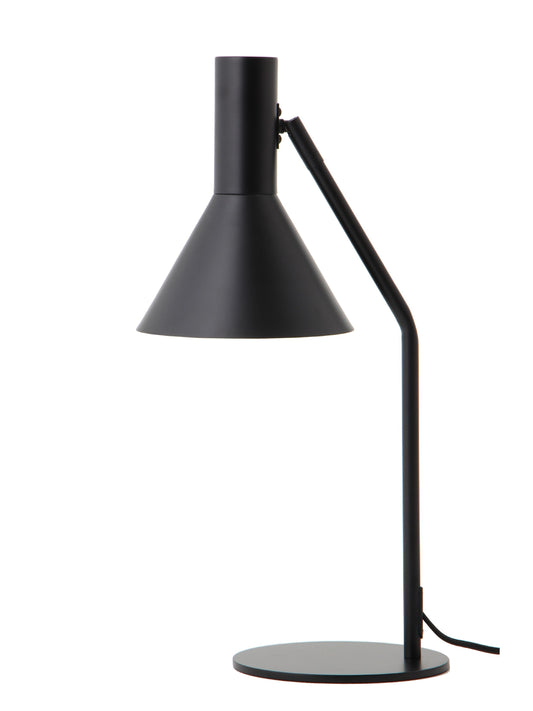 FRANDSEN - Lyss Bordlampe Mat Sort -  fra Lampeexperten