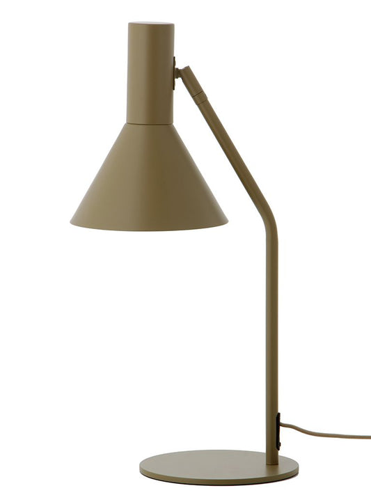 FRANDSEN - Lyss Bordlampe Mat Olivengrøn -  fra Lampeexperten