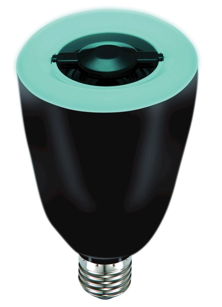 Halo Design - Music Bulb LED lyskilde m/bluetooth sortfra Lampeexperten