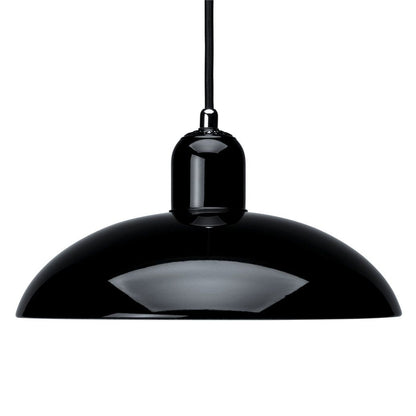 Fritz Hansen - Kaiser Idell Pendel 6631-P Blank Sort -  fra Lampeexperten