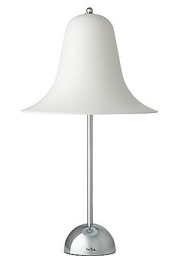 FRANDSEN - Pantop Bordlampe hvid Ø30 - 1 STK TILBAGE - UDSTILLINGSMODEL fra Lampeexperten