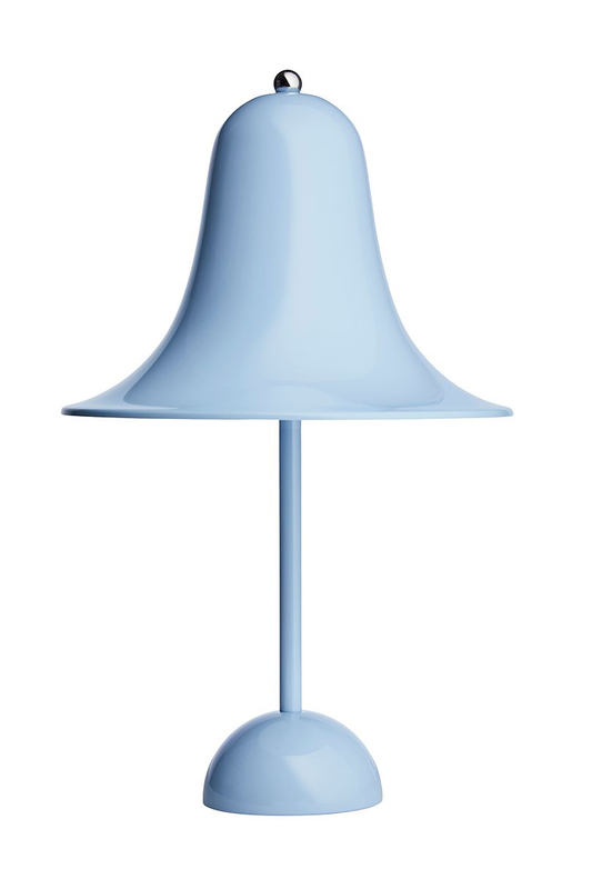 Verpan - Pantop Table Lamp ¯23 cm EU, Dusty blue fra Lampeexperten