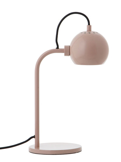 FRANDSEN - BALL SINGLE Bordlampe METAL NUDE GLOSSY fra Lampeexperten