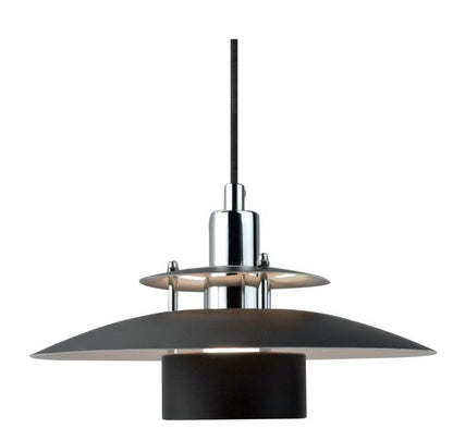 Halo Design - Sørup Pendel Ø40 Sort/Krom fra Lampeexperten