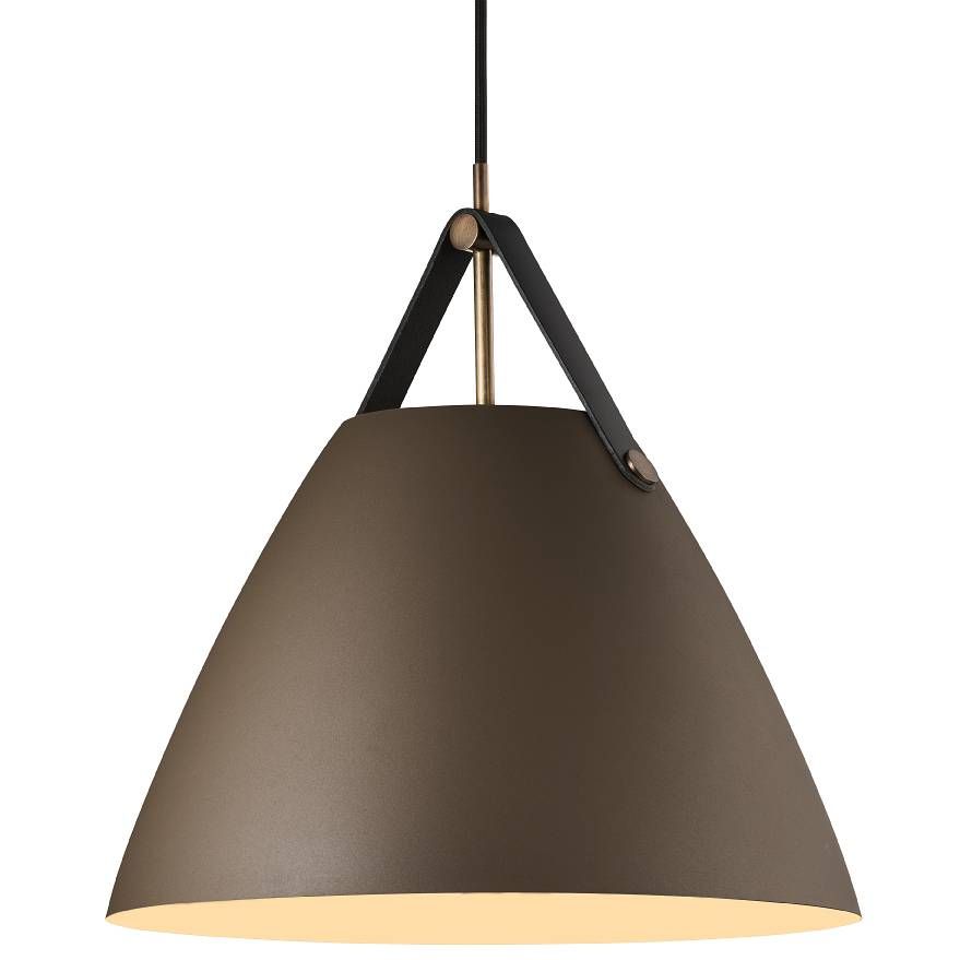 Nordlux - Strap 36 Pendel Beige - Design For The People fra Lampeexperten
