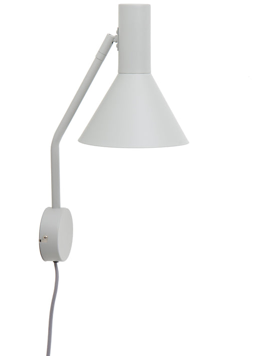 FRANDSEN - Lyss væglampe - mat grå fra Lampeexperten